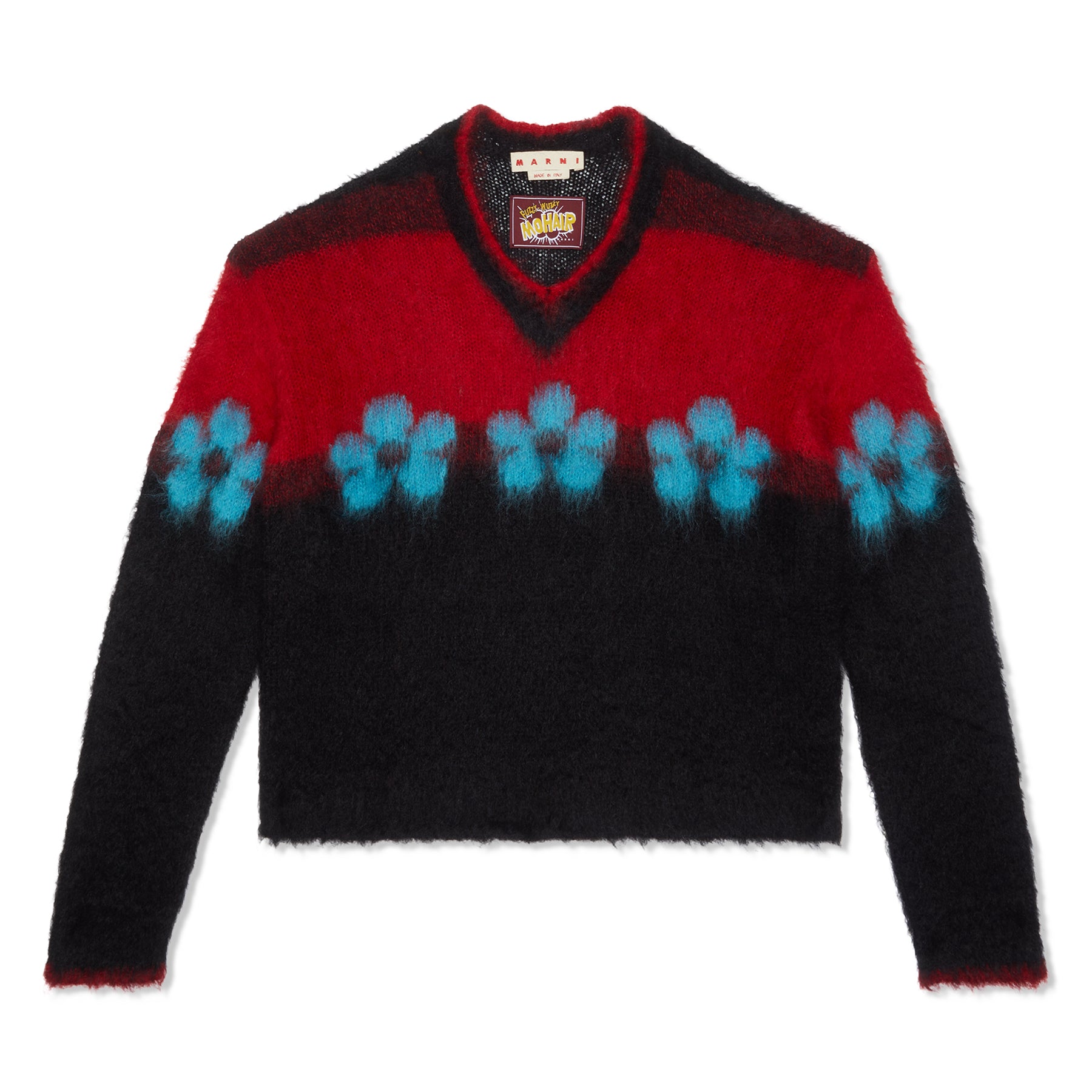 MARNI V Neck Sweater (Black) – Concepts