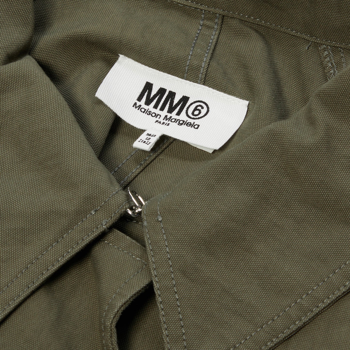 MM6 Maison Margiela Cropped Jacket (Faded Grey)