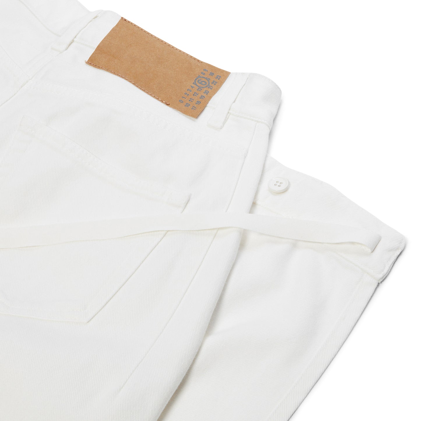 MM6 Maison Margiela Long Skirt (Off White)