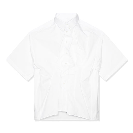 Maison Margiela Womens Short Sleeved Shirt (White)