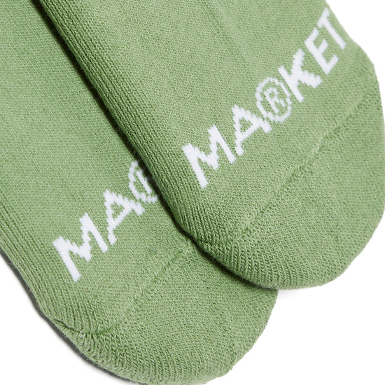 Market Smiley Sunrise Socks (Basil)