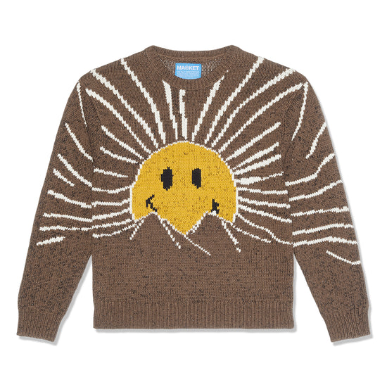 Market Smiley Sunrise Sweater (Acorn)