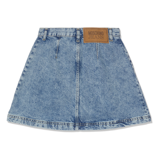 Moschino Jeans Pre Skirt (Fantasy print Blue)