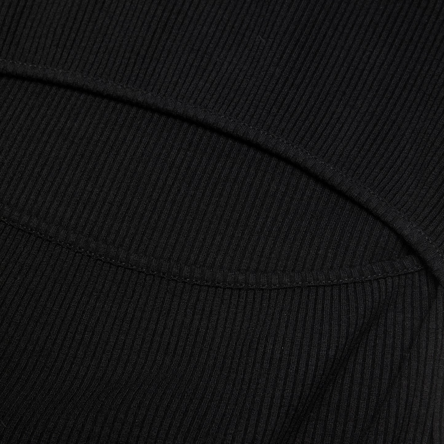Moschino Jeans Logo Patch Cotton Dress (Black)
