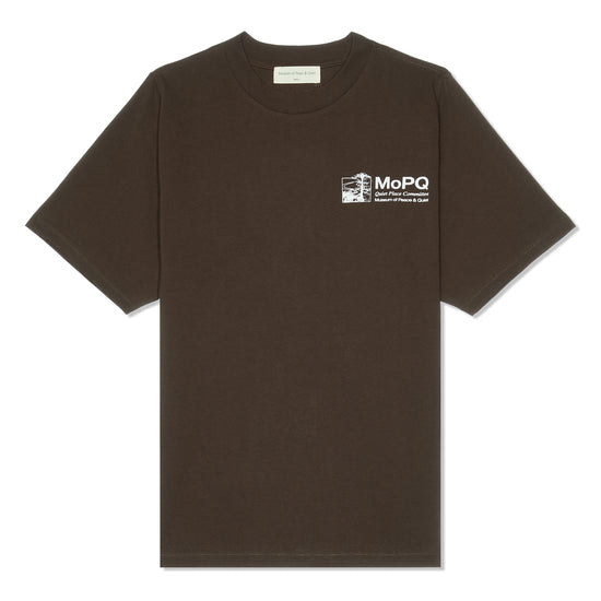 Museum of Peace and Quiet Q.P.C. T-Shirt (Brown)