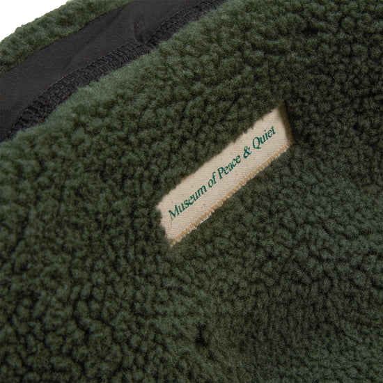 Museum of Peace and Quiet Sherpa Jacket (Forest/Black)