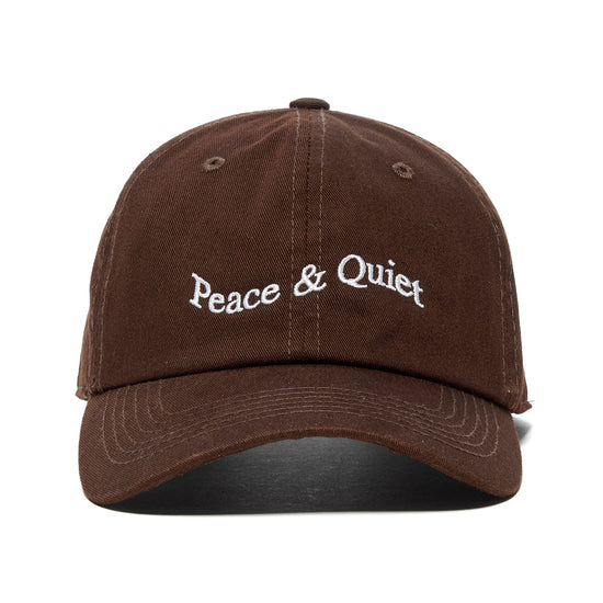 Museum of Peace and Quiet Wordmark Dad Hat (Clay)