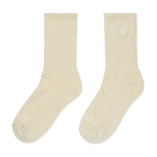 Museum of Peace and Quiet Icon Socks (Bone)