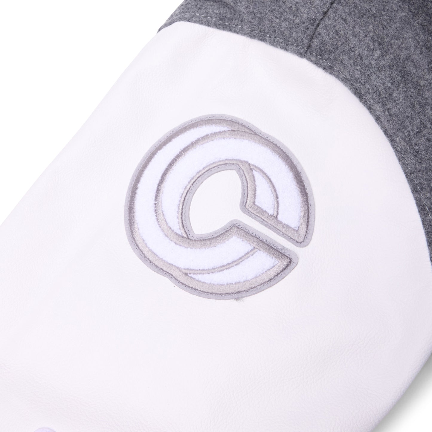 CNCPTS x Nike x Patriots NFL Rivalries Varsity Set-In Jacket (White/Gray)