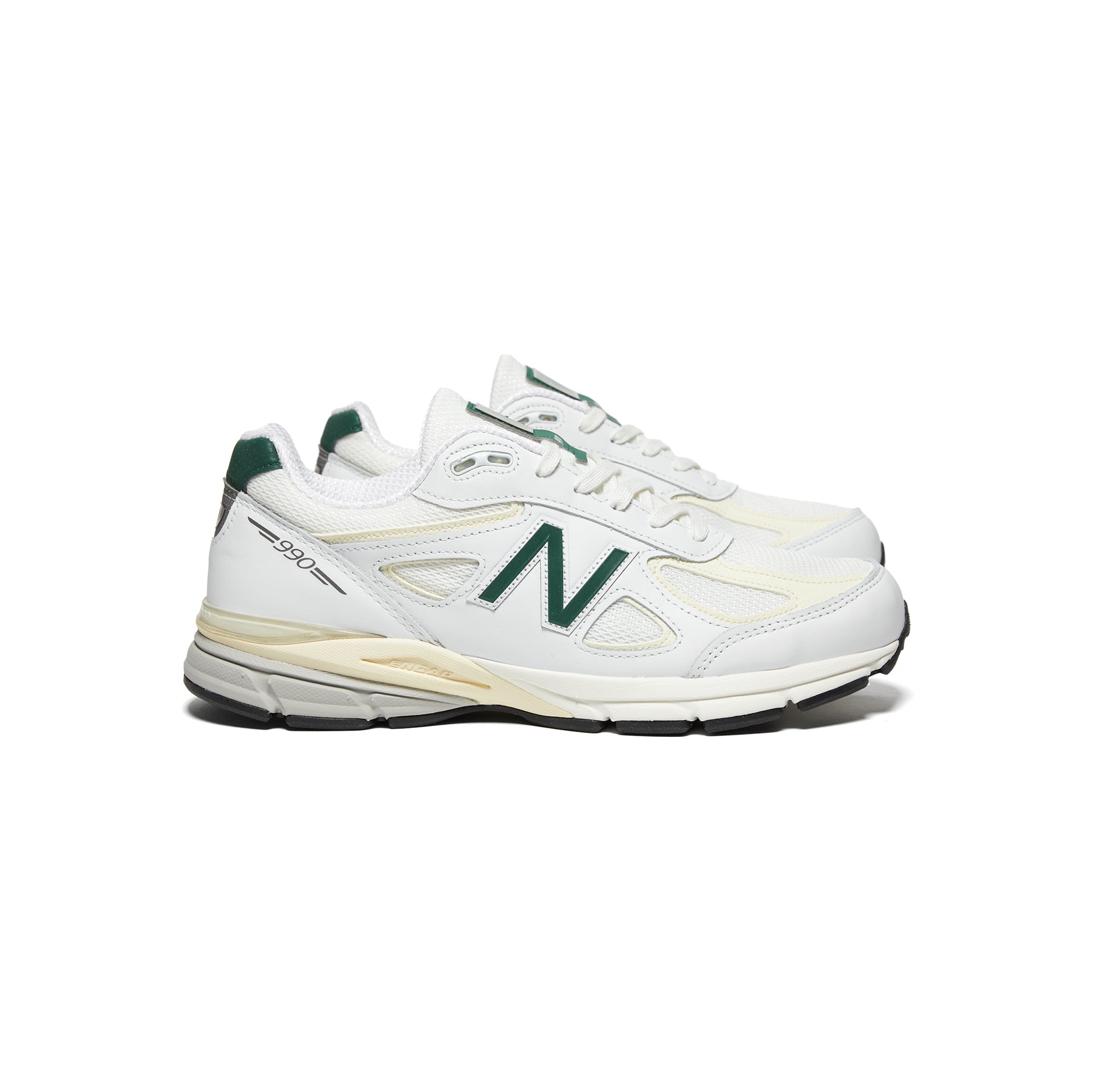New Balance 990v4 White Womens: Classic Sneaker, Ultimate Comfort.