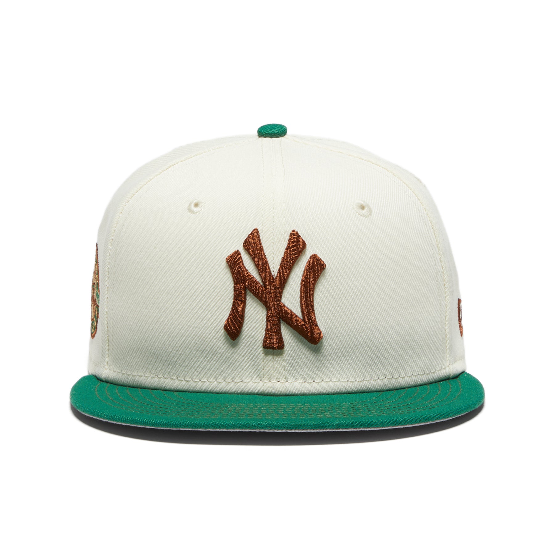 New Era 59FIFTY New York Yankees Camp Fitted Hat 8 / Beige /Green