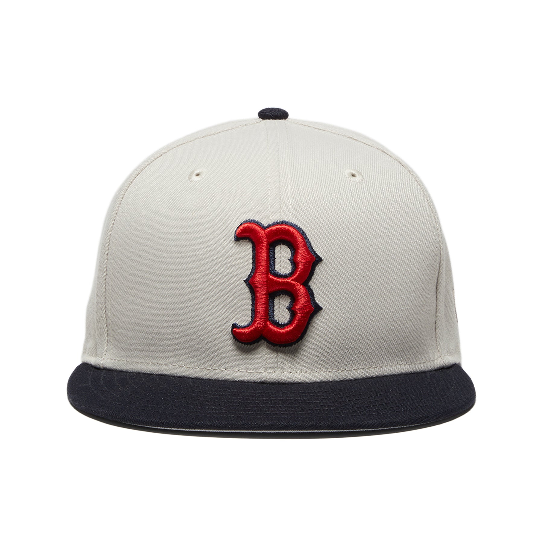 New Era Boston Red Sox 59FIFTY Fitted Hat (White/Navy) 7 5/8