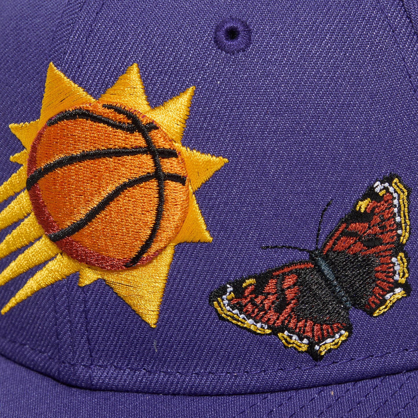 New Era x NBA Phoenix Suns Felt 59ifty Fitted Hat (Purple)