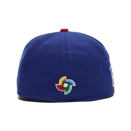 New Era Dominican Republic 2023 World Baseball Classic 59Fifty Fitted Hat (Blue)