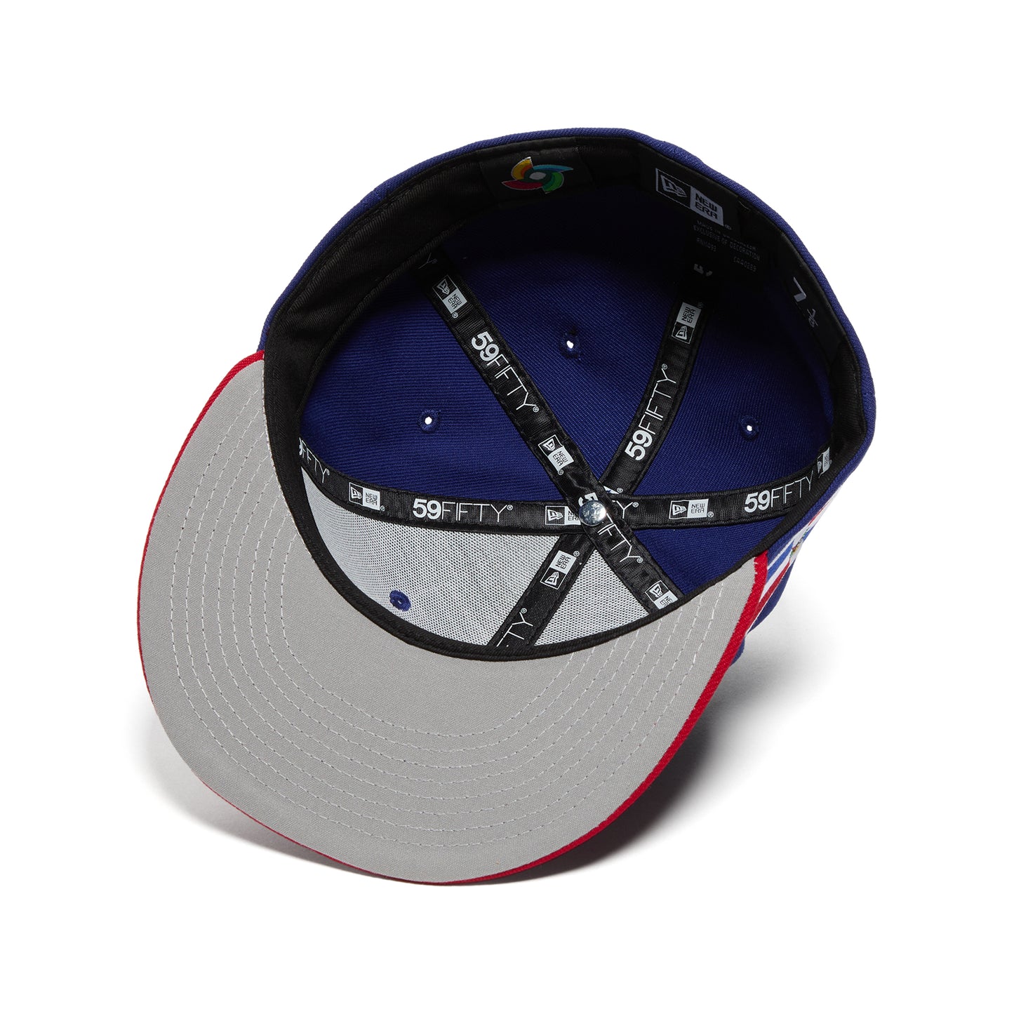New Era Dominican Republic 2023 World Baseball Classic 59Fifty Fitted Hat (Blue)