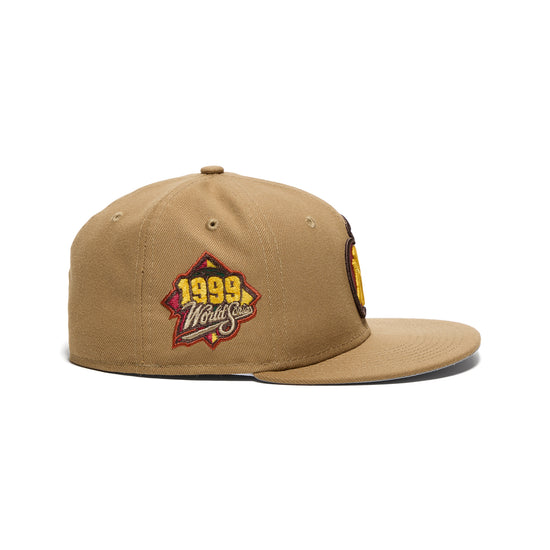 New Era New York Yankees 99 World Series 59Fifty Fitted Hat (Khaki)