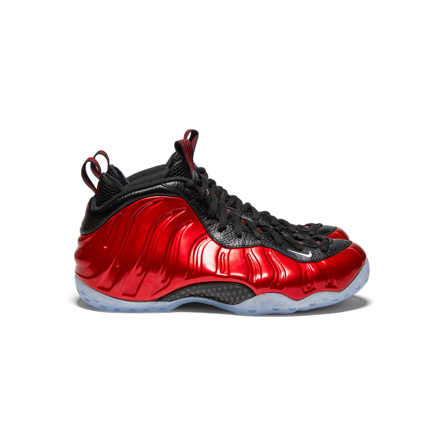 NIKE AIR FOAMPOSITE ONE - VARSITYRED/ WHITE/ BLACK – Undefeated