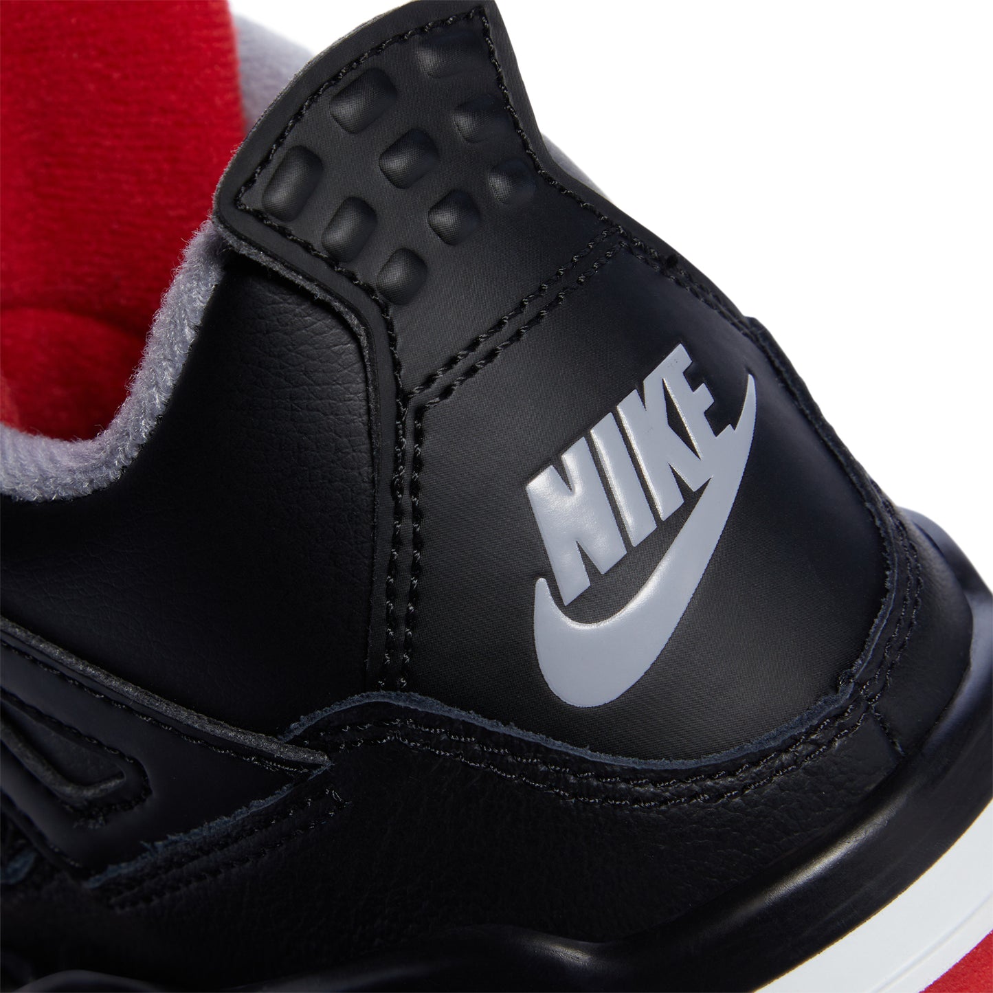 Nike Little Kids Jordan 4 Retro (Black/Fire Red/Cement Grey/Summit White)