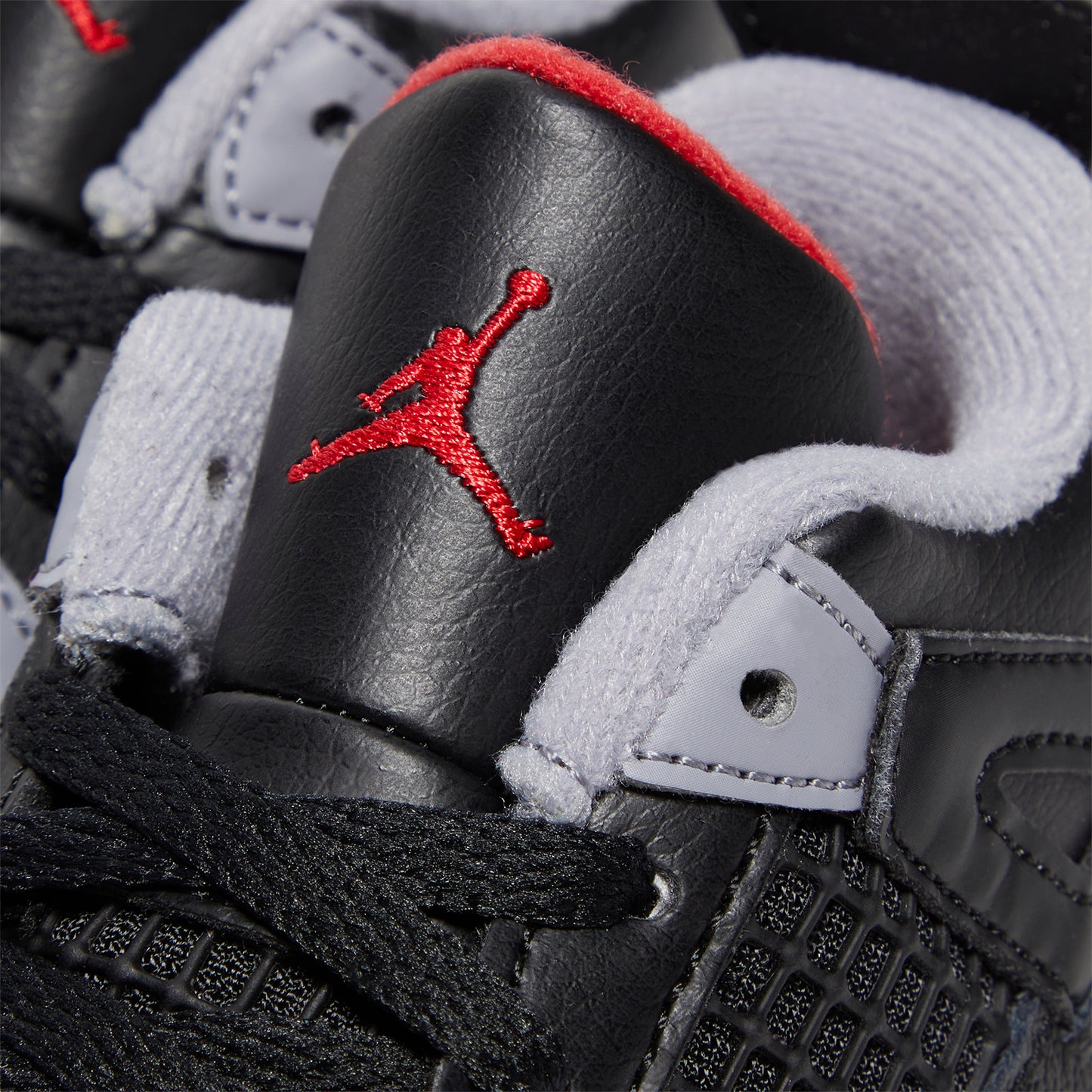 Nike Toddler Jordan 4 Retro (Black/Fire Red/Cement Grey/Summit White)