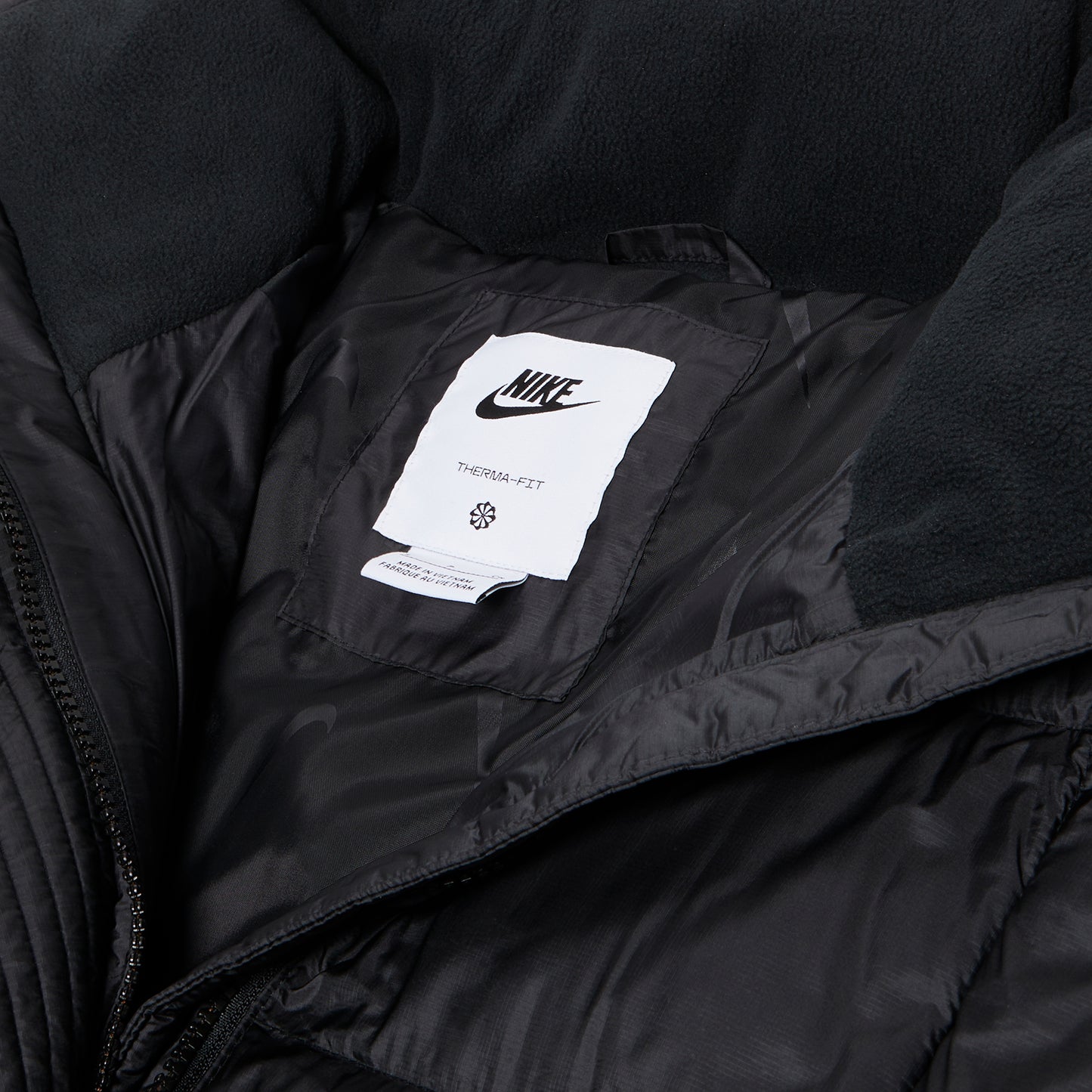 Nike Womens Sportswear Puffer Jacket (Black/White)