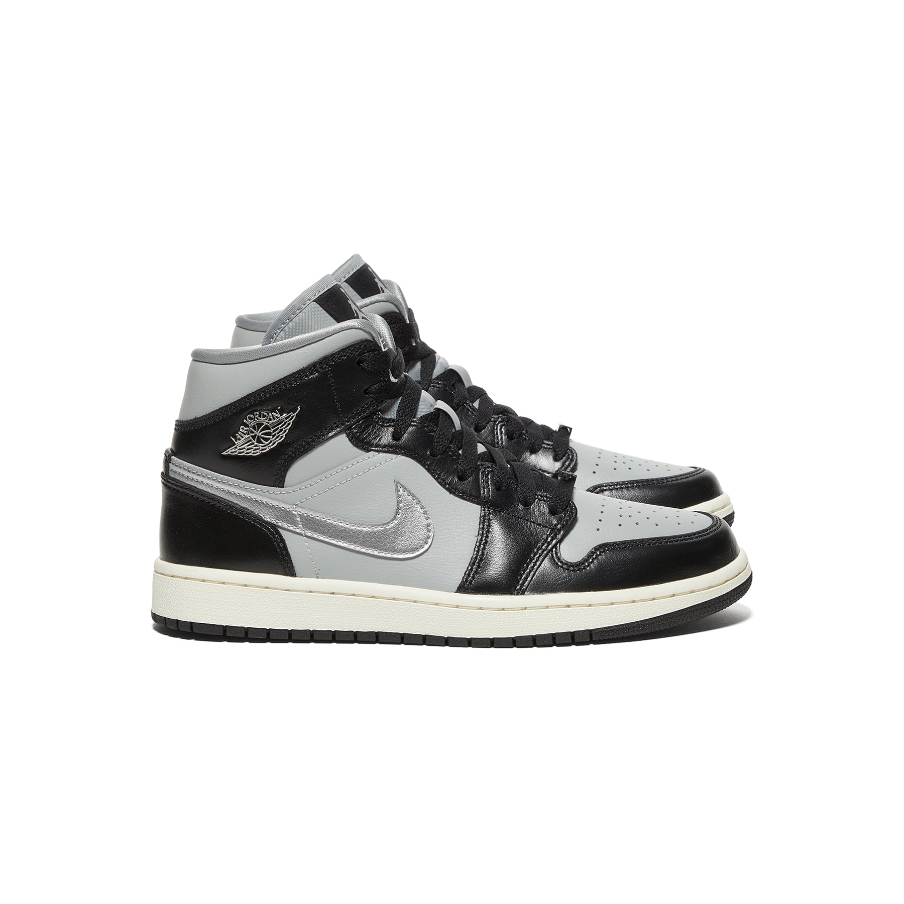 Nike air jordan 1 mid metallic silver Clearance