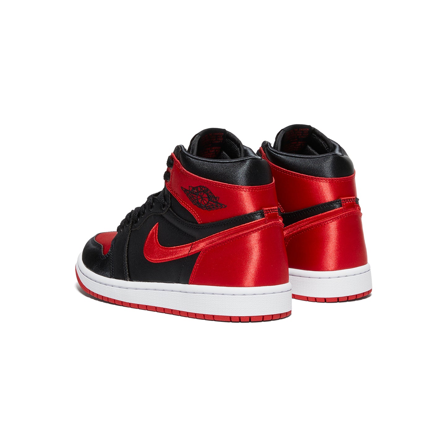 Nike Womens Air Jordan 1 Retro HI OG (Black/University Red/White)