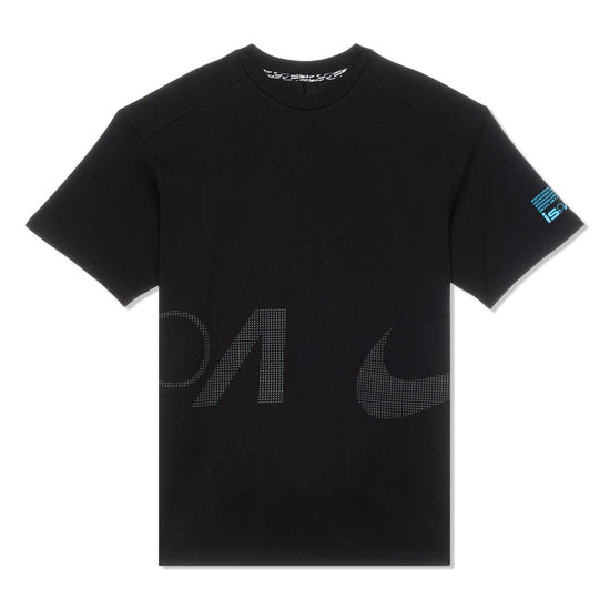 Nike ISPA Short Sleeve T-Shirt (Black/Baltic Blue)