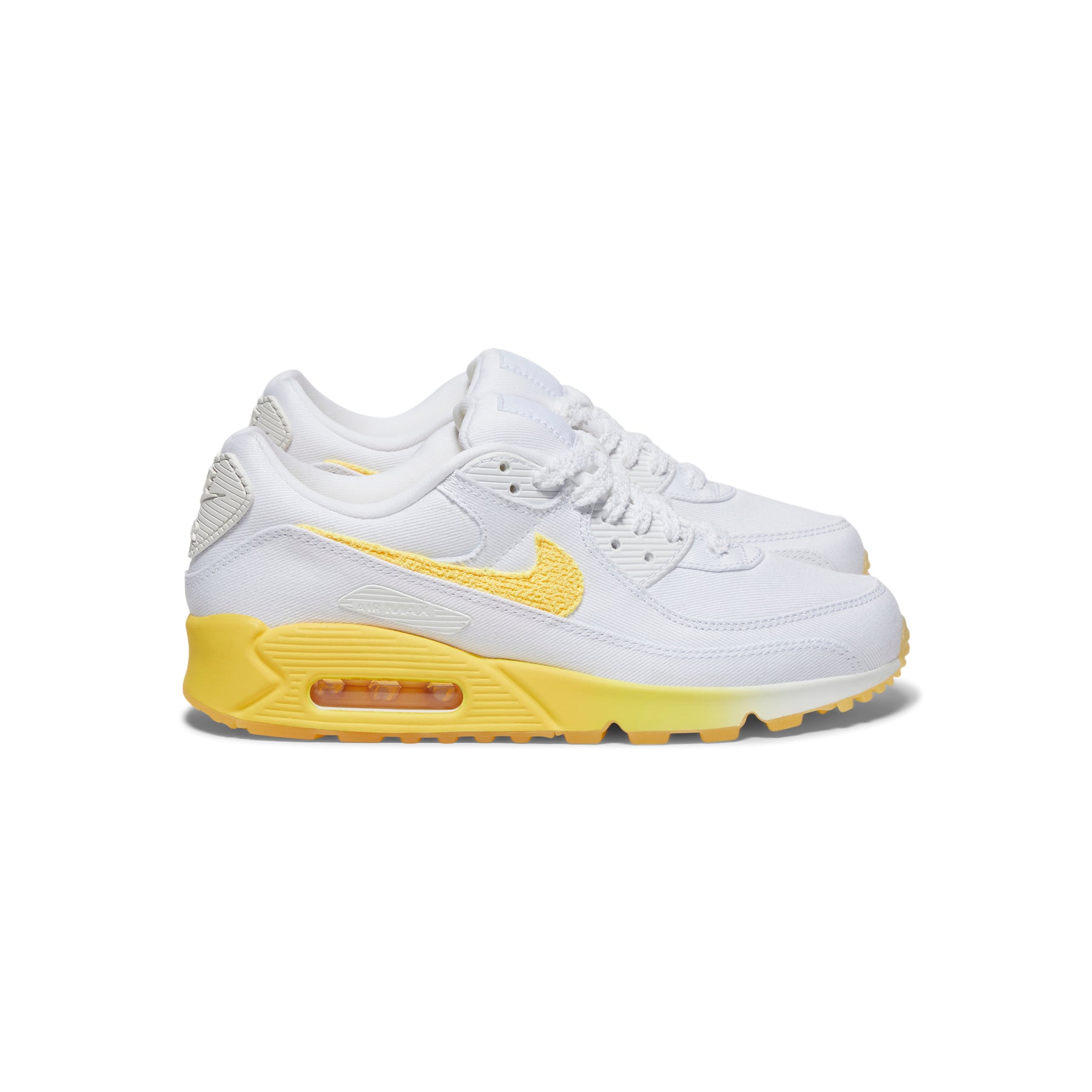 Nike Womens Air Max 90 SE (White/Citron Pulse/Alabaster) – CNCPTS