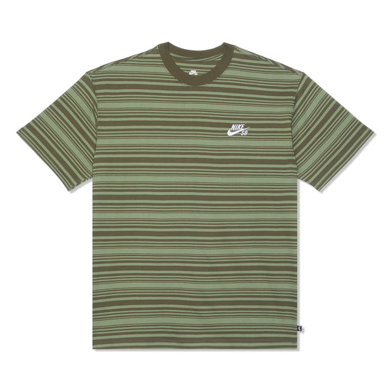 Nike SB Max90 Striped T-Shirt (Oil Green)