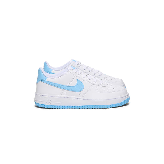 Nike Kids Air Force 1 LV8 2 (White/Aquarius Blue)