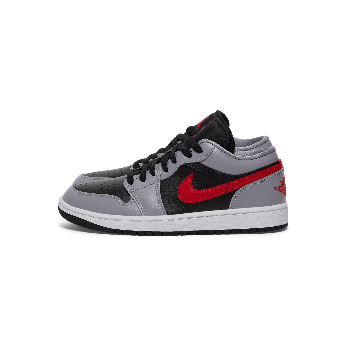 Nike Womens Air Jordan 1 Low (Cement Grey/Fire Red/Black/White)