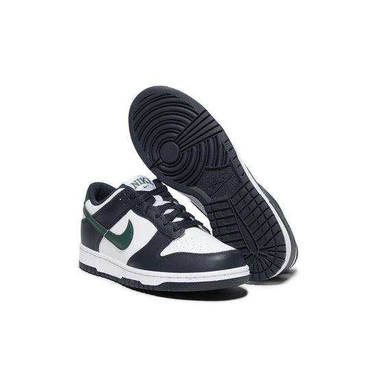 Nike Kids GS Dunk Low (Obsidian/Vintage Green/White)