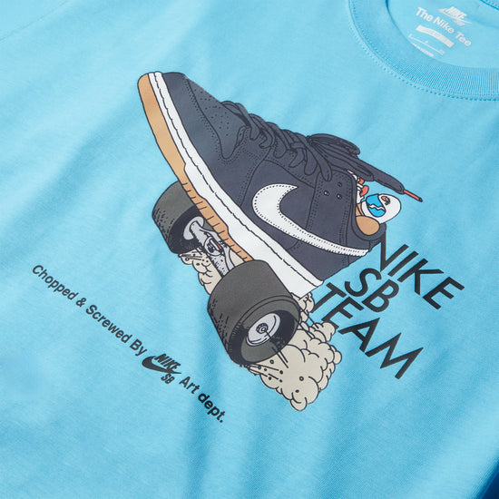 Nike SB Skate T-Shirt (Baltic Blue)
