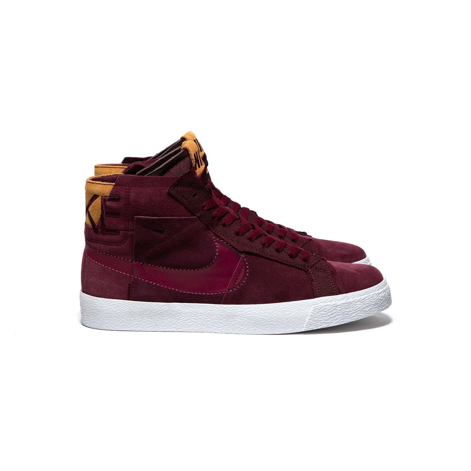 Nike blazer mid vintage burgundy Clearance