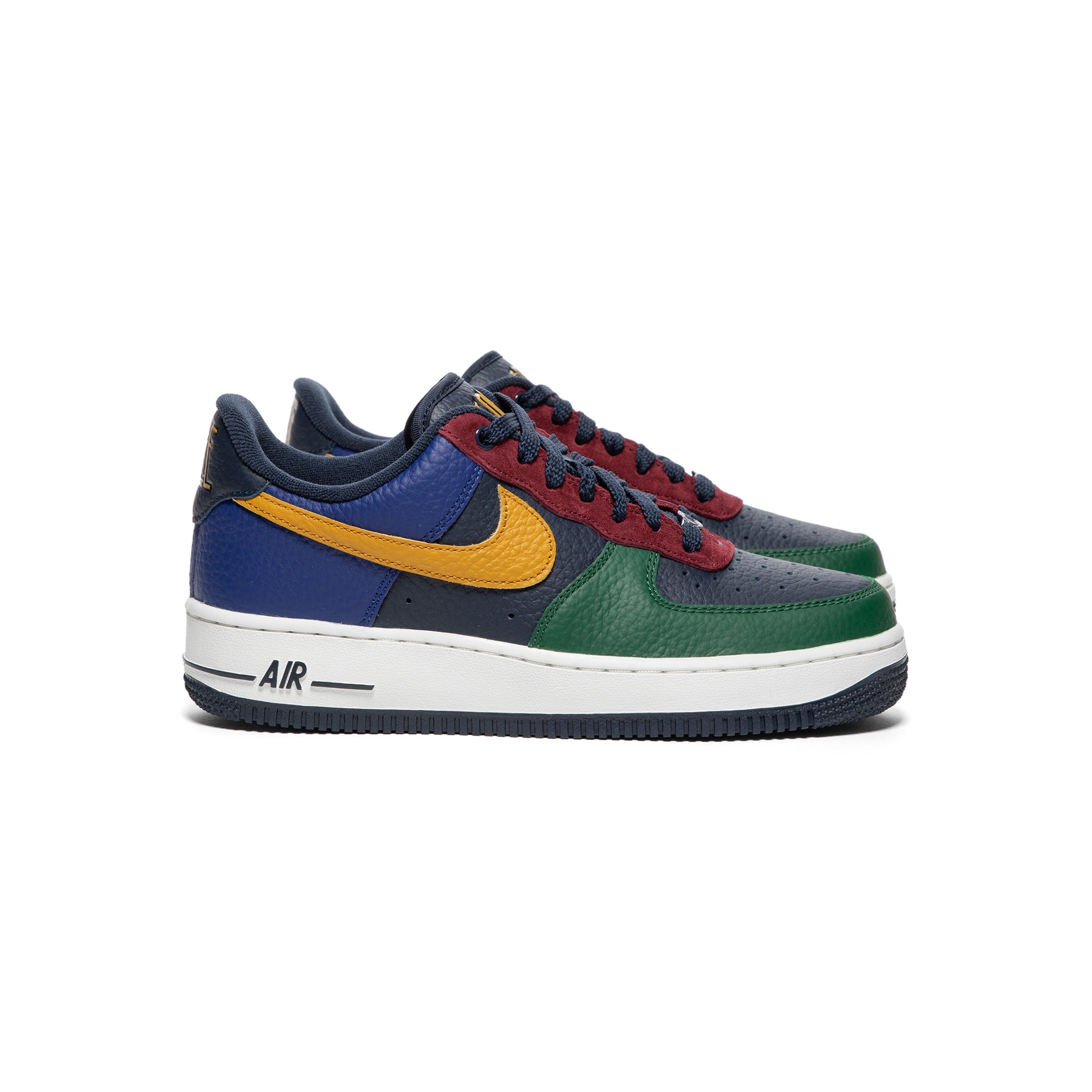 Nike Womens Air Force 1 '07 LX Green/Gold Suede/Obsidian) Concepts