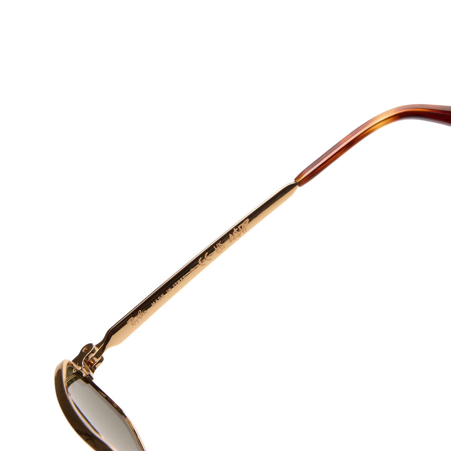 Ray-Ban x A$AP Rocky Bold Metals (Gold/Green)