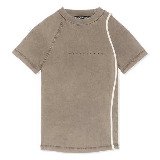 Ottolinger Knitted Deconstructed T-Shirt (Light Brown)