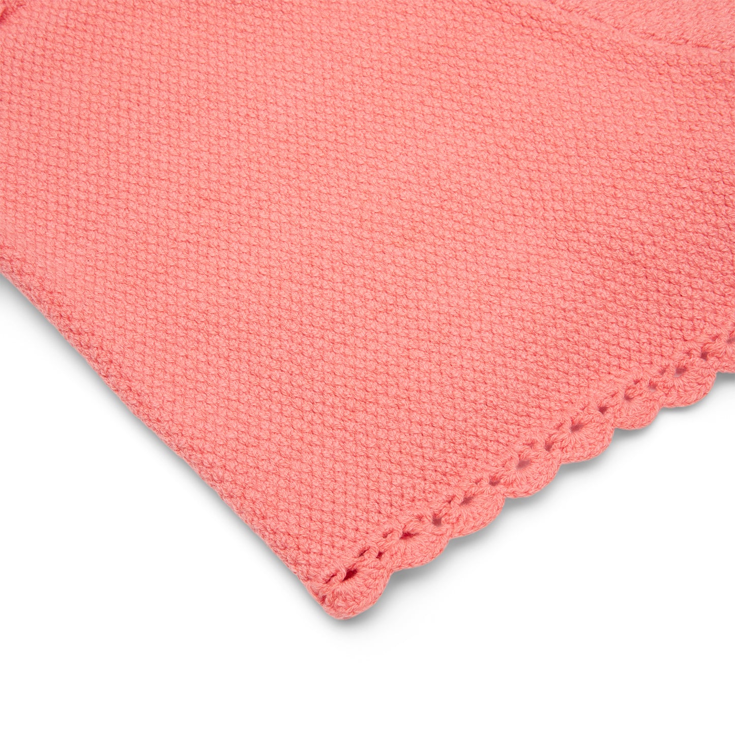 Danielle Guizio Scallop Knit Tie Short (Sweet coral)