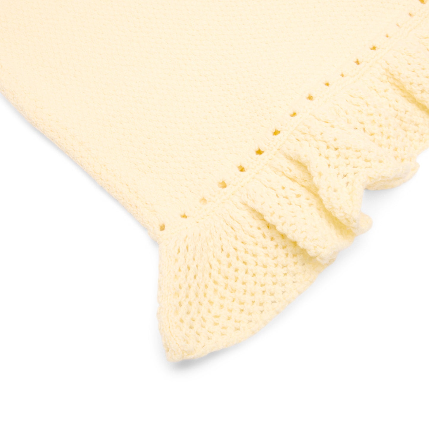 Danielle Guizio Crochet Halter Mini Dress (Honey butter)