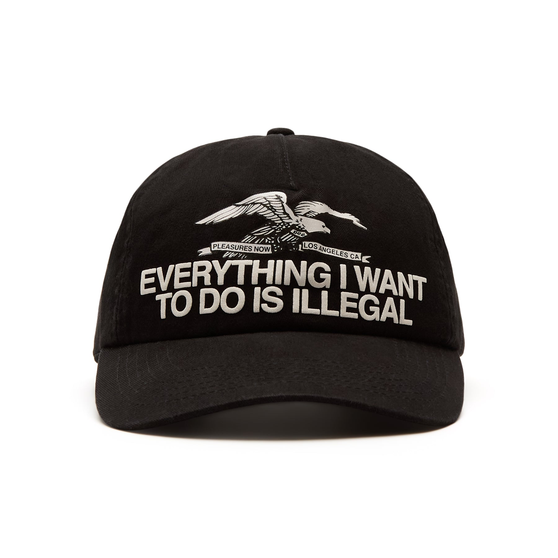 Pleasures Illegal Snapback (Black) – CNCPTS