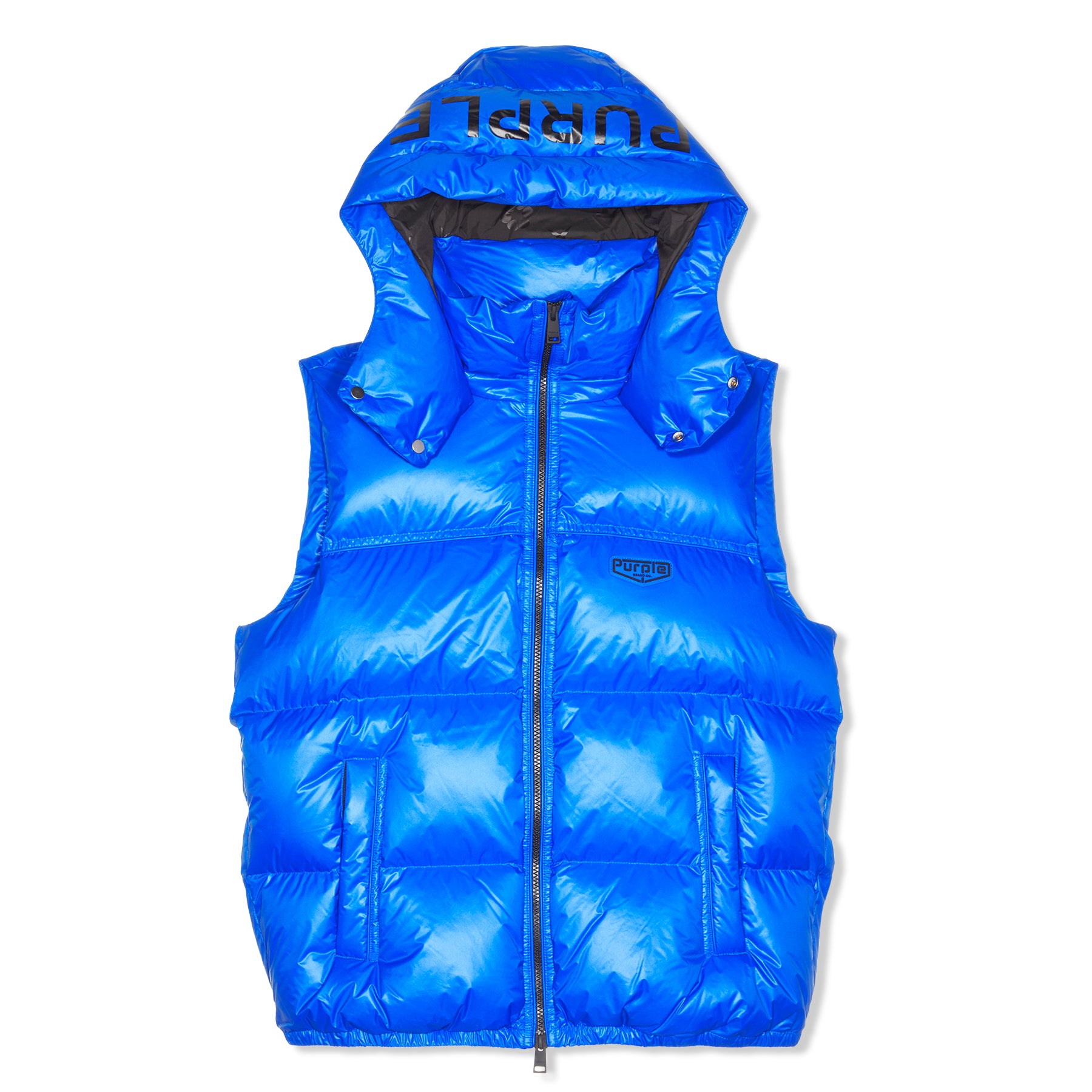 PURPLE Brand Nylon Puffer (Blue) – Concepts Vest