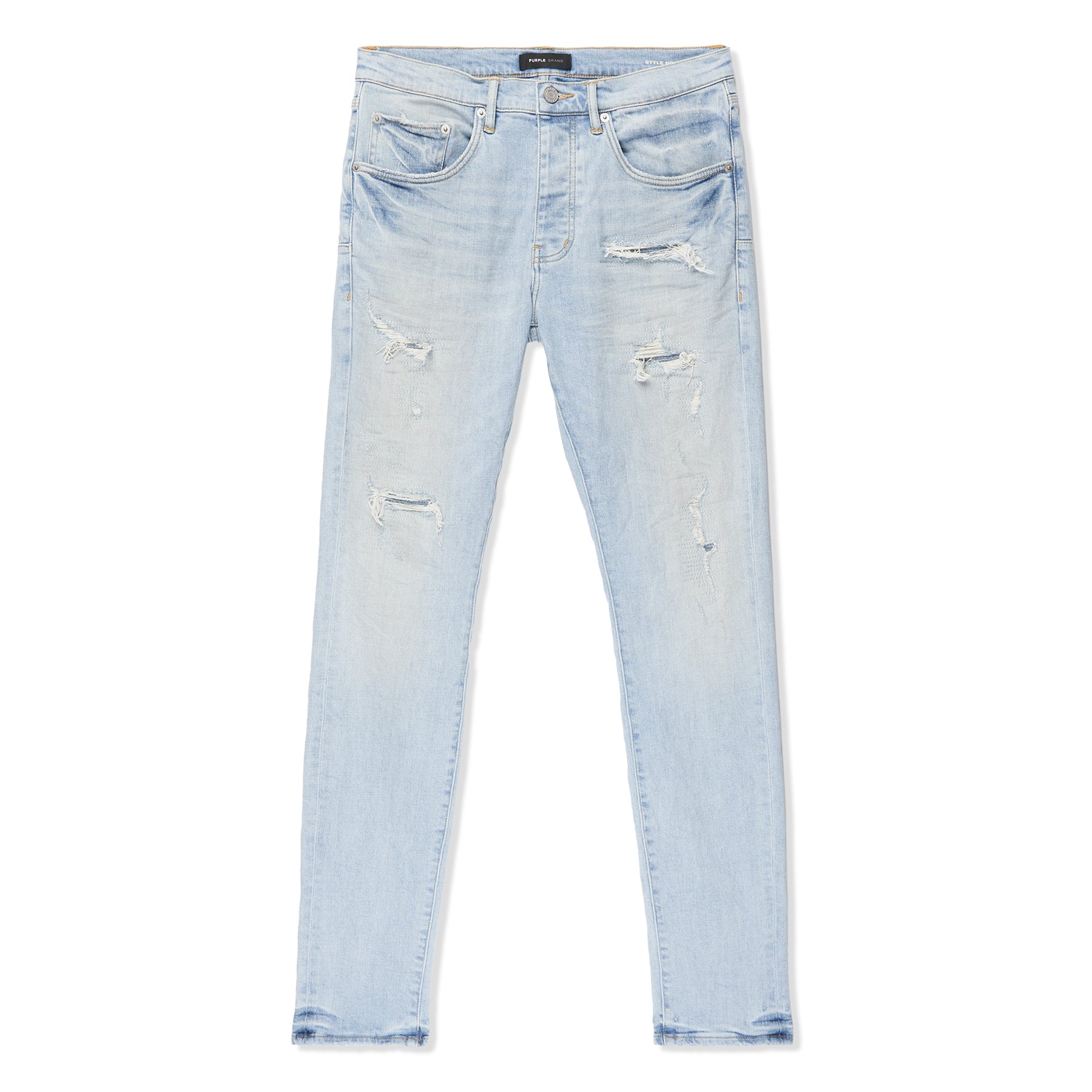 PURPLE BRAND P001 Stretch Skinny Low-Rise Jeans