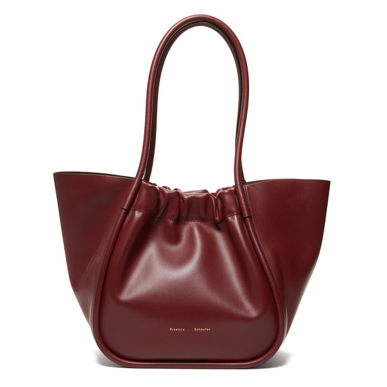 Proenza Schouler Large Ruched Tote (Oxblood)