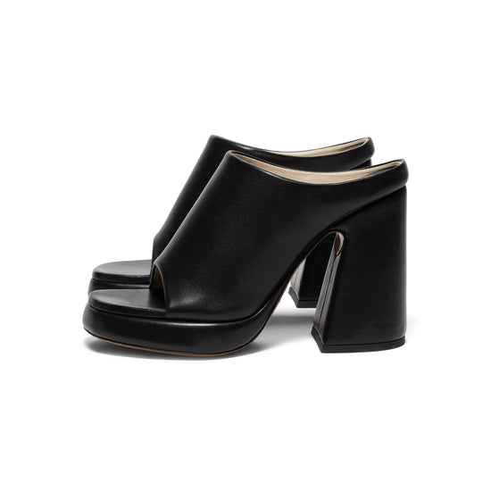 Proenza Schouler Forma Platform Sandals (Black)