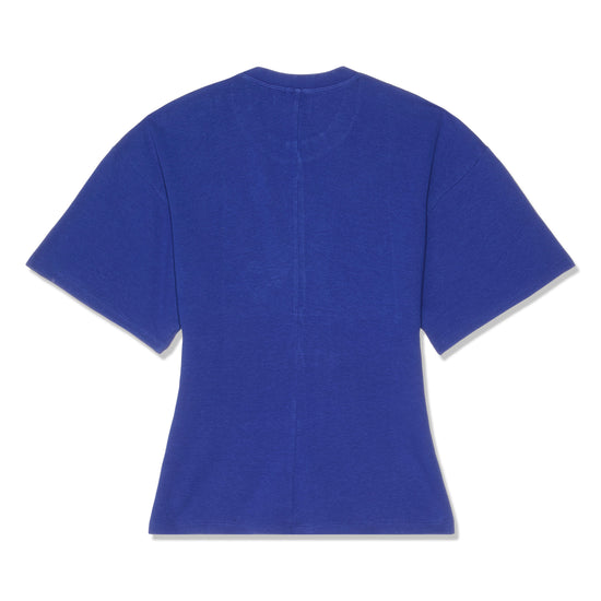 Proenza Schouler Eco Cotton Waisted T-Shirt (Cobalt)