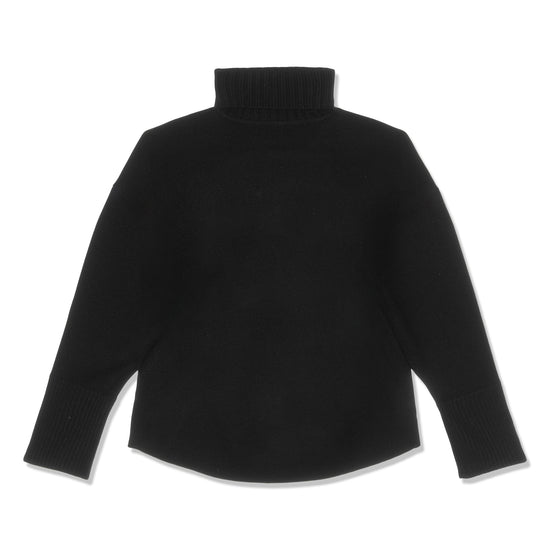 Proenza Schouler Sandra Turtleneck Sweater in Eco Doubleface Cashmere (Black)