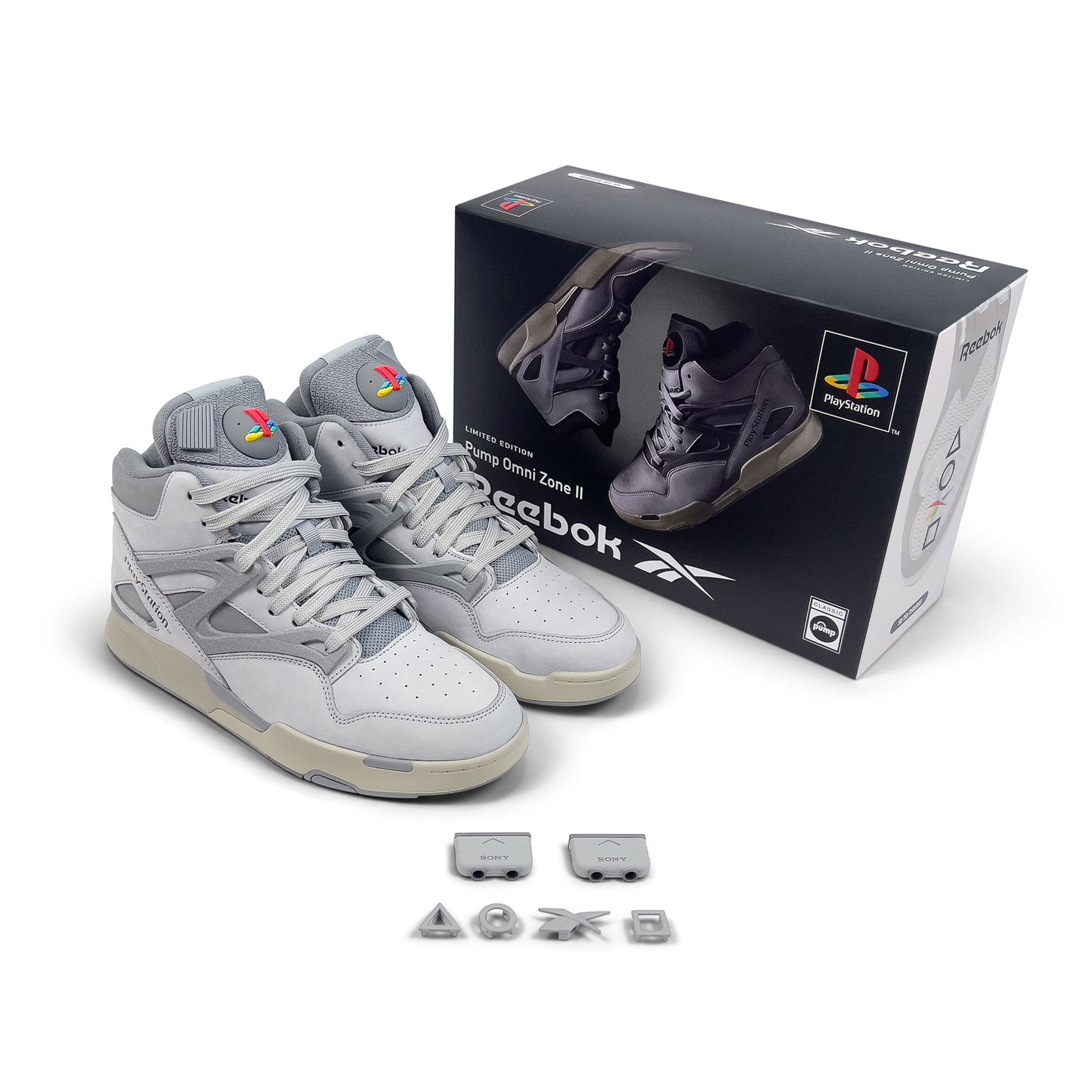PlayStation x Reebok 30th Anniversary Special Edition Box (Grey)
