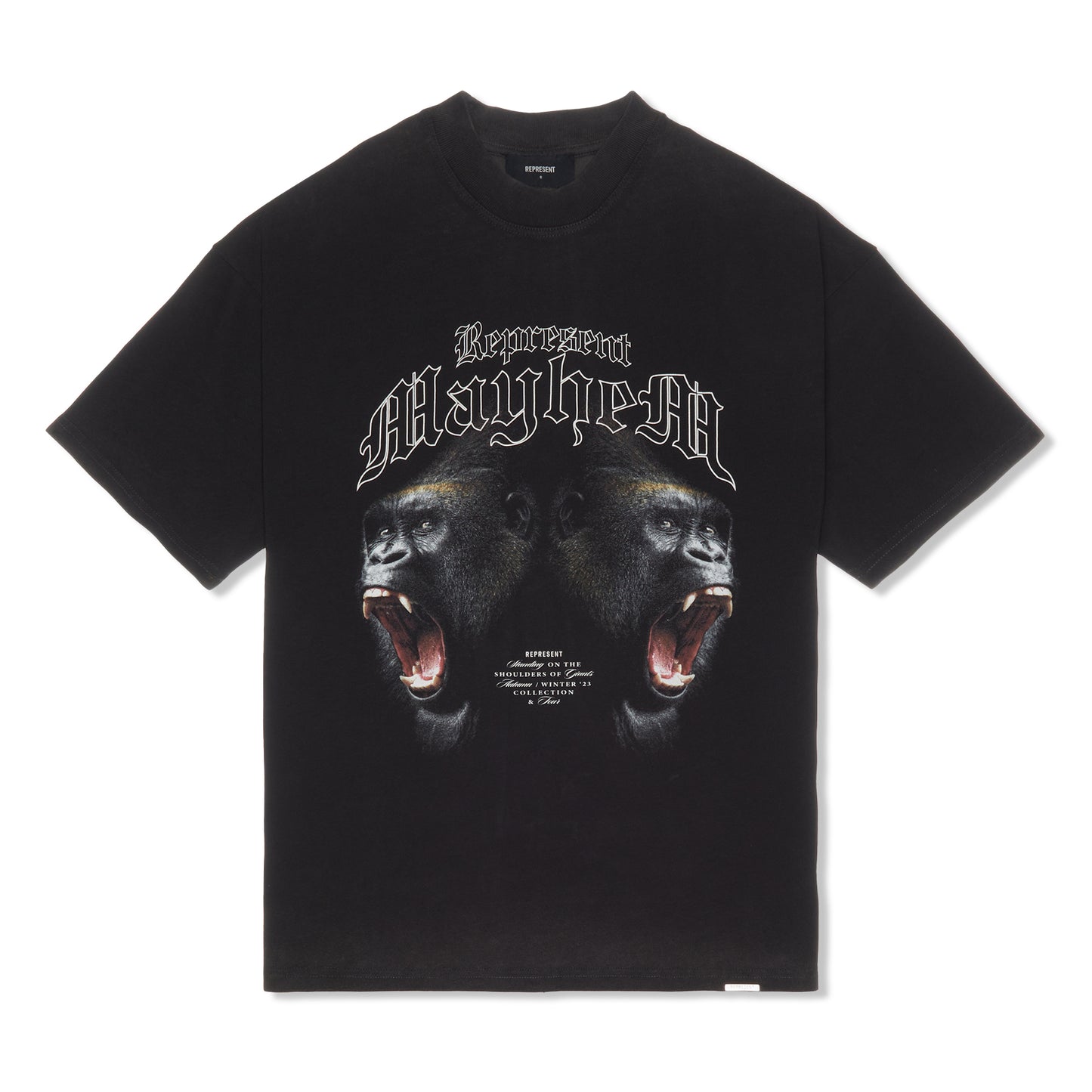 REPRESENT Mayhem T-Shirt (Vintage Black)