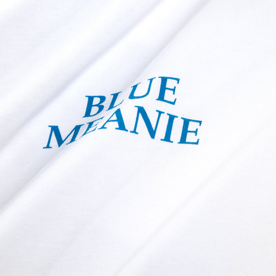 Real Bad Man Blue Meanie Long Sleeve Tee (White)
