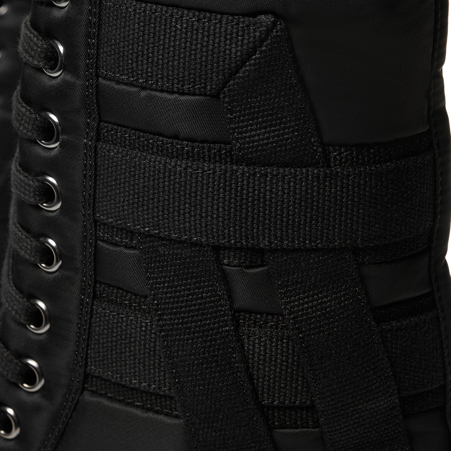 Rick Owens DRKSHDW Army Mega Tooth Ankle Boot (Black)